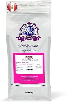 Фото Standard Coffee Перу Кахамарка Грейд 1 в зернах 1 кг