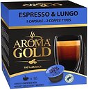 Фото Aroma Gold Espresso & Lungo в капсулах 16 шт