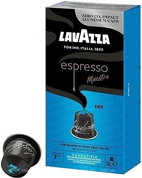 Фото Lavazza Nespresso Espresso Maestro Decaffeinato в капсулах 10 шт