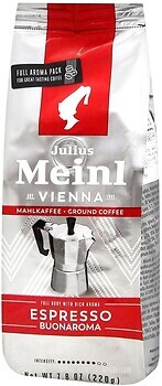 Фото Julius Meinl Espresso Buonaroma Ароматний сніданок мелена 220 г