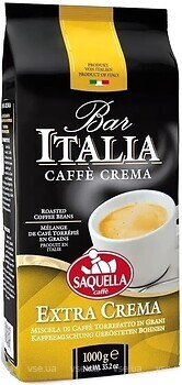 Фото Saquella Caffe Bar Italia Extra Crema в зернах 1 кг