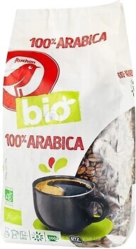 Фото Ашан Bio 100% Arabica в зернах 1 кг