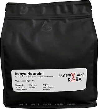 Фото Альтернативна кава Kenya Ndaroini в зернах 1 кг