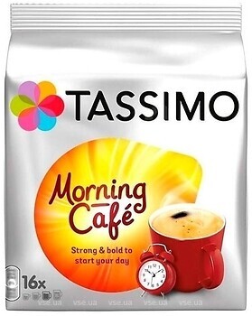 Фото Jacobs Tassimo Morning Cafe Strong в капсулах 16 шт