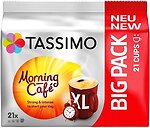 Фото Jacobs Tassimo Morning Cafe Strong & Intense XL в капсулах 21 шт