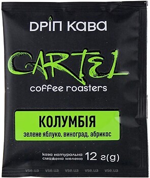 Фото Cartel Coffee Колумбія дріп-кава 30x 12 г