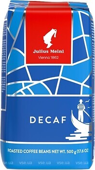 Фото Julius Meinl 1862 Vienna Decaf в зернах 500 г