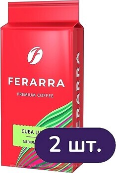 Фото Ferarra Caffe Cuba Libre мелена 2x 250 г