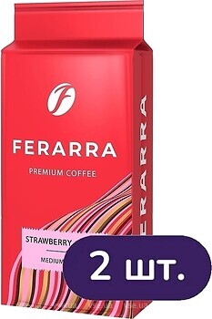 Фото Ferarra Caffe Strawberry Choco мелена 2x 250 г