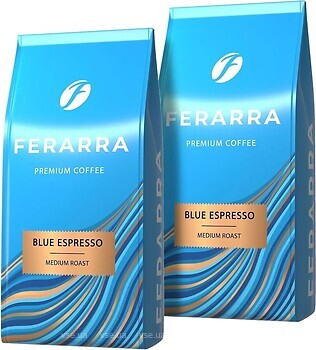 Фото Ferarra Caffe Blue Espresso в зернах 2x 1 кг