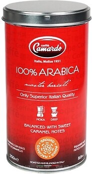 Фото Camardo Arabica мелена з/б 250 г