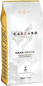 Фото Carraro Gran Crema в зернах 1 кг