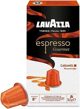 Фото Lavazza Nespresso Espresso Gourmet Caramel в капсулах 10 шт