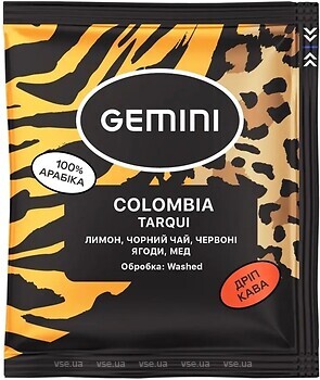 Фото Gemini Colombia Tarqui дрип-кофе 1 шт