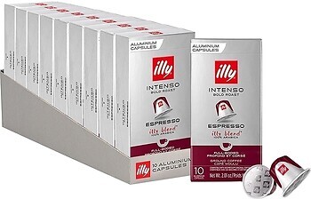 Фото Illy Espresso Intenso в капсулах 100x 5.7 г