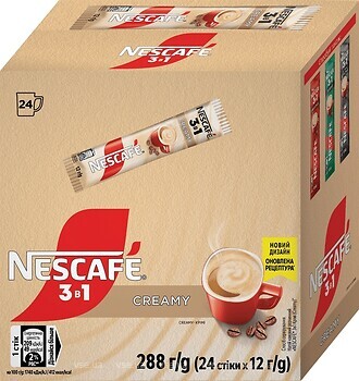 Фото Nescafe 3 в 1 Ultra Creamy растворимый 24 шт
