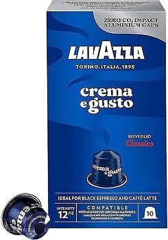 Фото Lavazza Nespresso Crema e Gusto Classico в капсулах 10 шт