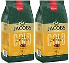 Фото Jacobs Cafe Crema Gold в зернах 2x 1 кг