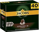 Фото Jacobs Espresso 10 Intenso XXL в капсулах 40 шт
