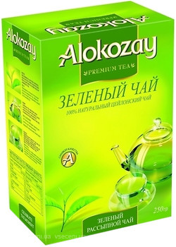Фото Alokozay Чай зеленый байховый (картонная коробка) 250 г