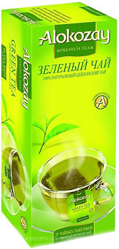 Фото Alokozay Чай зелений пакетований (картонна коробка) 25x2 г