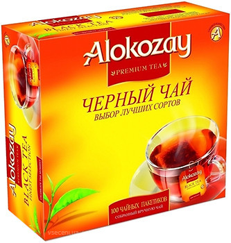 Фото Alokozay Чай черный пакетированный (картонная коробка) 100x2 г