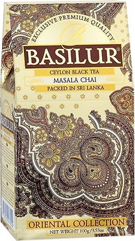 Фото Basilur Чай черный среднелистовой Восточная коллекция Масала (картонная коробка) 100 г 70429