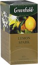 Фото Greenfield Чай чорний пакетований Lemon Spark (картонна коробка) 25x1.5 г