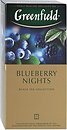 Фото Greenfield Чай черный пакетированный Blueberry Nights (картонная коробка) 25x1.5 г