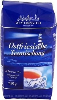 Фото Westminster Чай чорний середньолистовий Ostfriesische Teemischung (пакет з фольги) 250 г