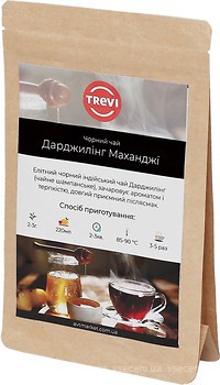 Фото Trevi Чай черный крупнолистовой Дарджилинг Маханджи (бумажный пакет) 1 кг