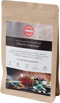 Фото Trevi Чай черный крупнолистовой Манго маракуя (бумажный пакет) 500 г