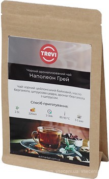 Фото Trevi Чай чорний крупнолистовий Наполеон Грей (паперовий пакет) 1 кг