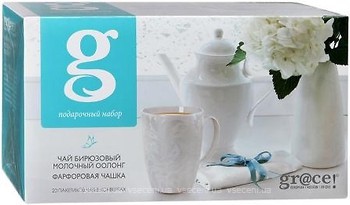 Фото Gr@ce! Чай улун пакетований Молочний оолонг (картонна коробка) 25x1.5 г