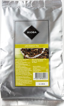 Фото Rioba Чай травяной рассыпной Life Energy (фольгированный пакет) 220 г