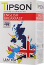 Фото Tipson Чай чорний крупнолистовий English Breakfast (картонна коробка) 85 г