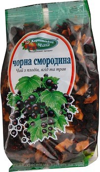 Фото Карпатський чай Чай фруктовий розсипний Чорна смородина (поліетиленовий пакет) 100 г