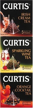 Фото Curtis Набір чорного і зеленого чаю Cocktail Collection (картонна коробка) 15x1.8 г