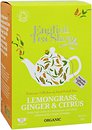 Фото English Tea Shop Чай трав'яний пакетований Lemongrass, Ginger & Citrus (картонна коробка) 20x1.5 г