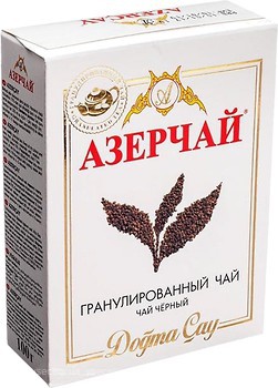 Фото Azercay Чай чорний гранульований (картонна коробка) 100 г