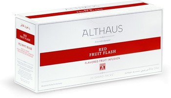 Фото Althaus Чай фруктовий пакетований Red Fruit Flash (фольгований пакет) 20x4 г