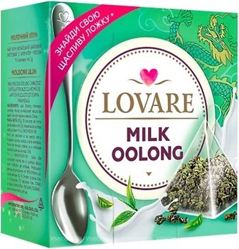 Фото Lovare Чай улун пакетований Milk Oolong (картонна коробка) 15x2 г