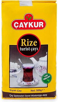 Фото Caykur Чай чорний дрібнолистовий Rize Turist (фольгований пакет) 500 г