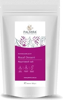 Фото Palmira Чай травяной рассыпной Royal Dessert (дой-пак) 100 г