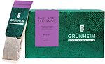Фото Grunheim Чай чорний пакетований Earl Grey Excelsior (картонна коробка) 20 шт