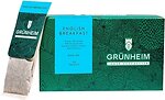 Фото Grunheim Чай черный пакетированный English Breakfast (картонная коробка) 20 шт