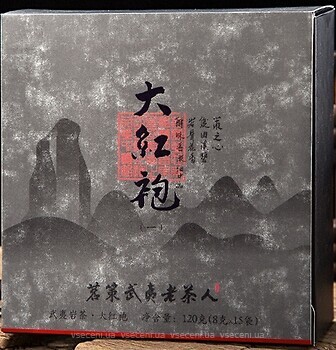 Фото Mingce Чай улун крупнолистовий Да Хун Пао 543 (картонна коробка) 120 г