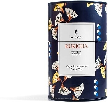 Фото Moya Чай зелений байховий Kukicha (картонний тубус) 60 г