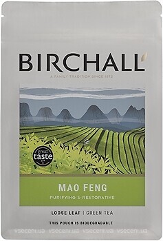 Фото Birchall Чай зеленый среднелистовой Mao Feng 125 г