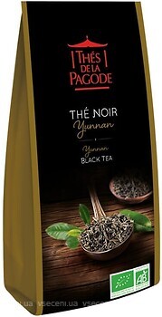 Фото Thes de la Pagode Чай черный крупнолистовой Yunnan (картонная коробка) 100 г